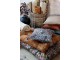 Béžová matrace s květinovým vzorem Aix Vintage Quilt - 70*180 cm Chic Antique