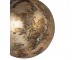 Hnědá antik skleněná vánoční koule s jelenem Deer - Ø 12*19 cm Mars & More 