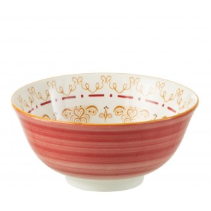 Barevná porcelánová miska Bowl Jam - Ø15*7cm/ 570ml