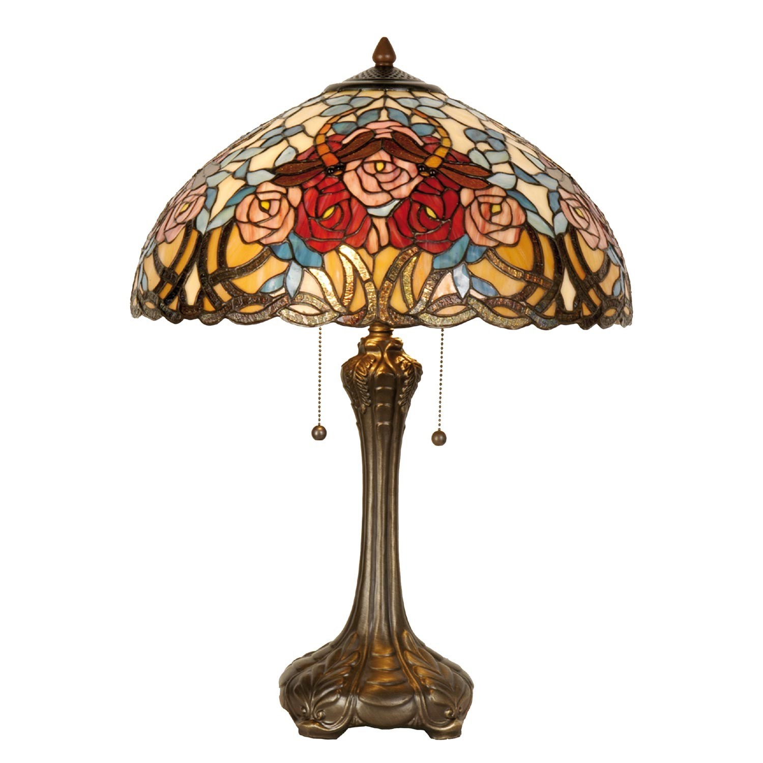 Levně Stolní lampa Tiffany - Ø 46*64 cm 5LL-5389