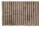 Taupe plyšový měkoučký žebrovaný pléd Soft Gio - 130*180 cm J-Line by Jolipa