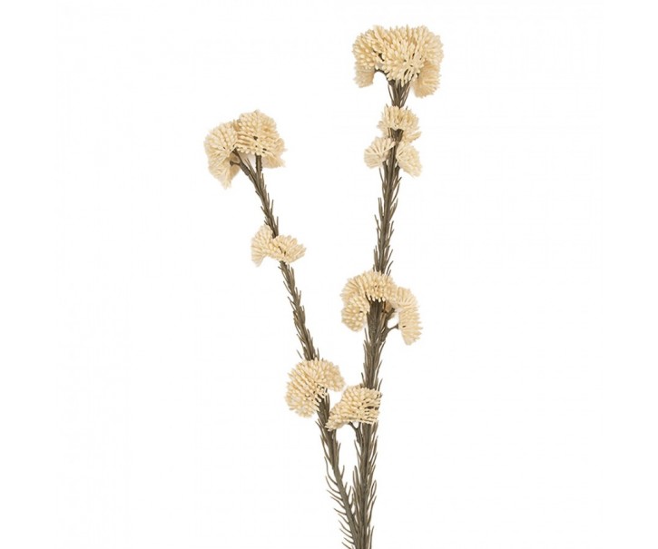 Artificial Flower 58 Cm White Plastic - 6*6*58 cm Clayre & Eef
