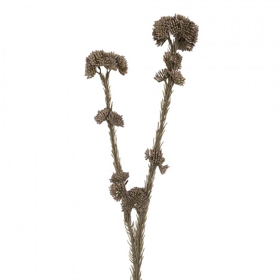 Artificial Flower 58 Cm Grey Plastic - 6*6*58 cm