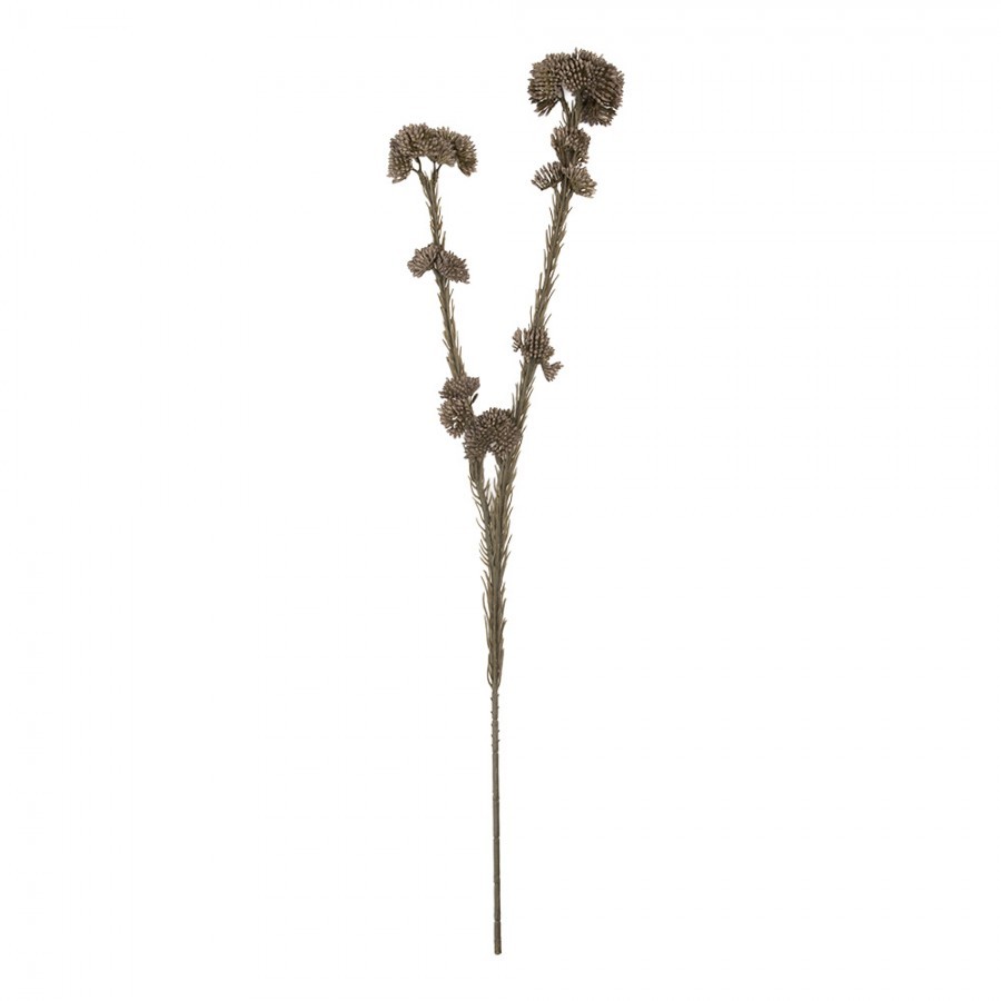 Artificial Flower 58 Cm Grey Plastic - 6*6*58 cm
