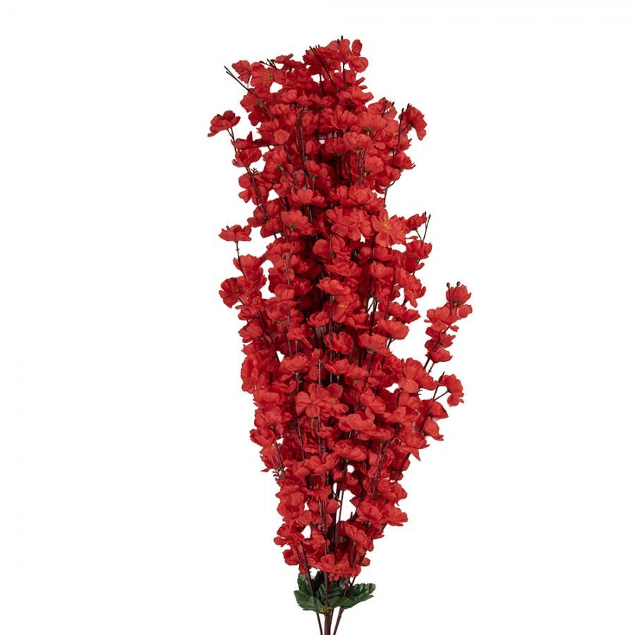 Artificial Flower 100 Cm Red Plastic - 15*10*100 cm