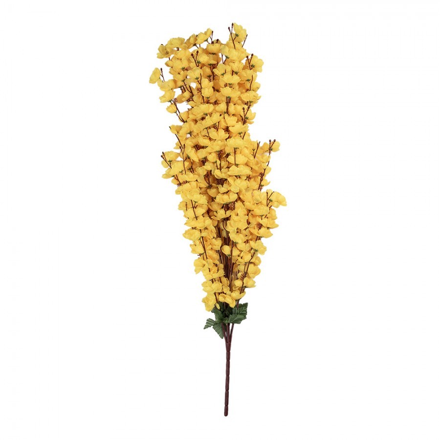 Artificial Flower 100 Cm Yellow Plastic - 15*10*100 cm