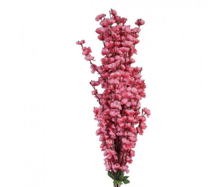 Artificial Flower 100 Cm Pink Plastic - 15*10*100 cm Clayre & Eef