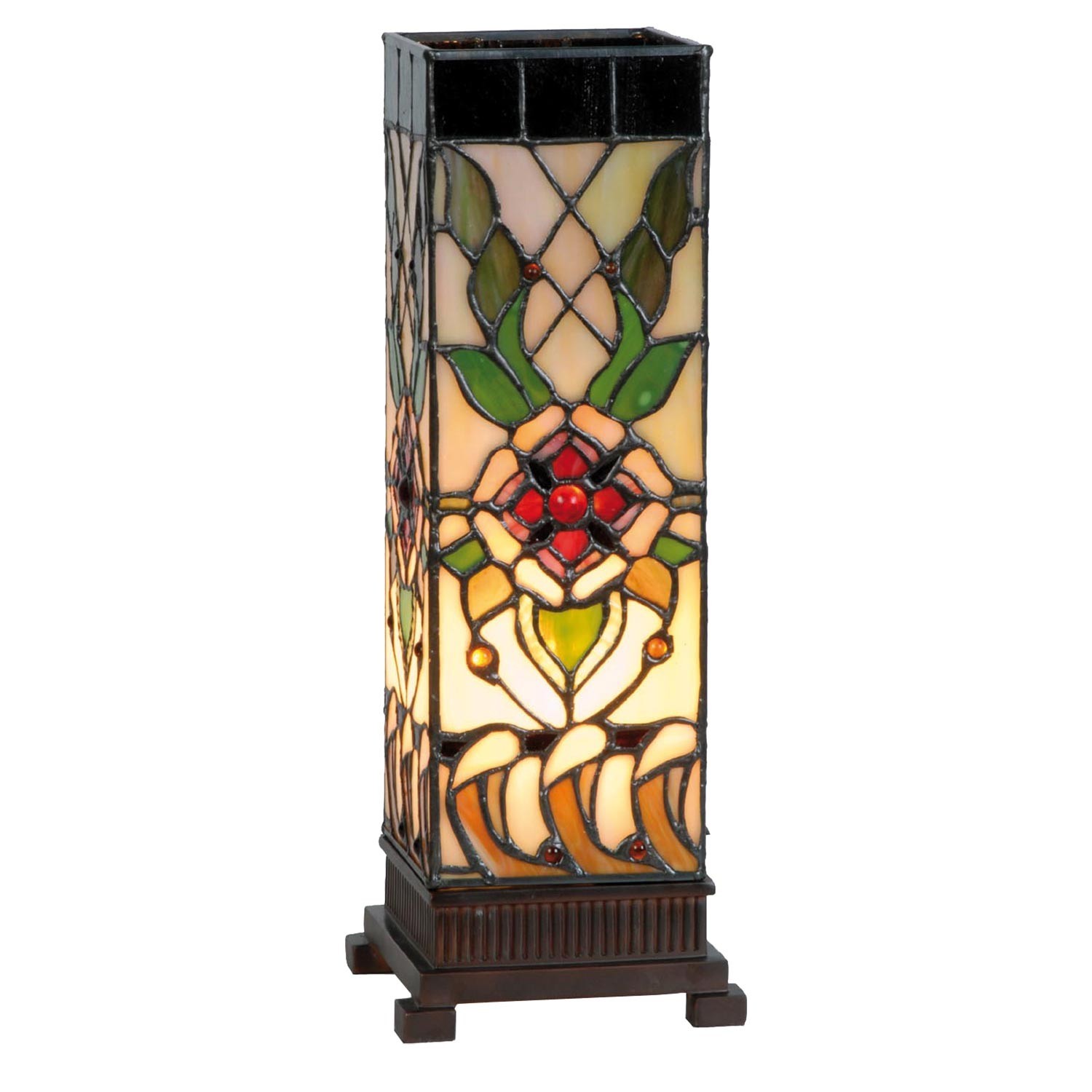 Levně Stolní lampa Tiffany - 12.5*35 cm 5LL-9234
