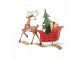 Christmas Decoration Figurine Deer 68x11x50 Cm Brown Metal - 68.0 cm Clayre & Eef