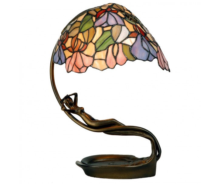 Stolní lampa Tiffany - 	Ø 26*37 cm
