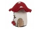 Decorative Figurine House 20x20x18 Cm White Felt Mushrooms - 20.0 cm Clayre & Eef