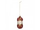 Christmas Ornament ? 5x10 Cm Red Glass - Christmas Clayre & Eef