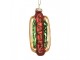 Christmas Ornament 4x3x10 Cm Gold Colored Glass - 10.0 cm Clayre & Eef