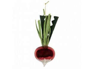 Christmas Ornament ? 6x15 Cm Red Glass - ? 6*15 cm