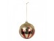 Christmas Bauble ? 8x8 Cm Gold Colored Glass - ? 8*8 cm Clayre & Eef
