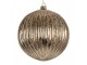 Christmas Bauble ? 15x15 Cm Transparent Glass - ? 15*15 cm Clayre & Eef