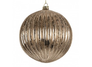 Christmas Bauble ? 15x15 Cm Transparent Glass - ? 15*15 cm