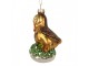 Christmas Ornament Duck 6x5x11 Cm Brown Glass - 6.0 cm Clayre & Eef
