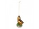 Christmas Ornament Duck 6x5x11 Cm Brown Glass - 6.0 cm Clayre & Eef