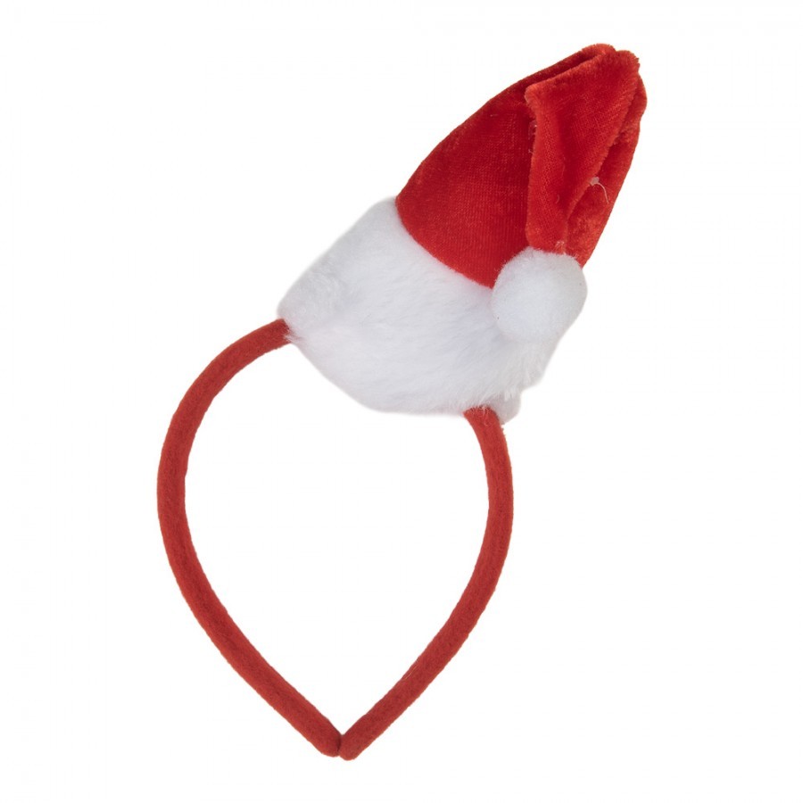 Christmas Headband 12x6x22 Cm Red Plastic - 12*6*22 cm