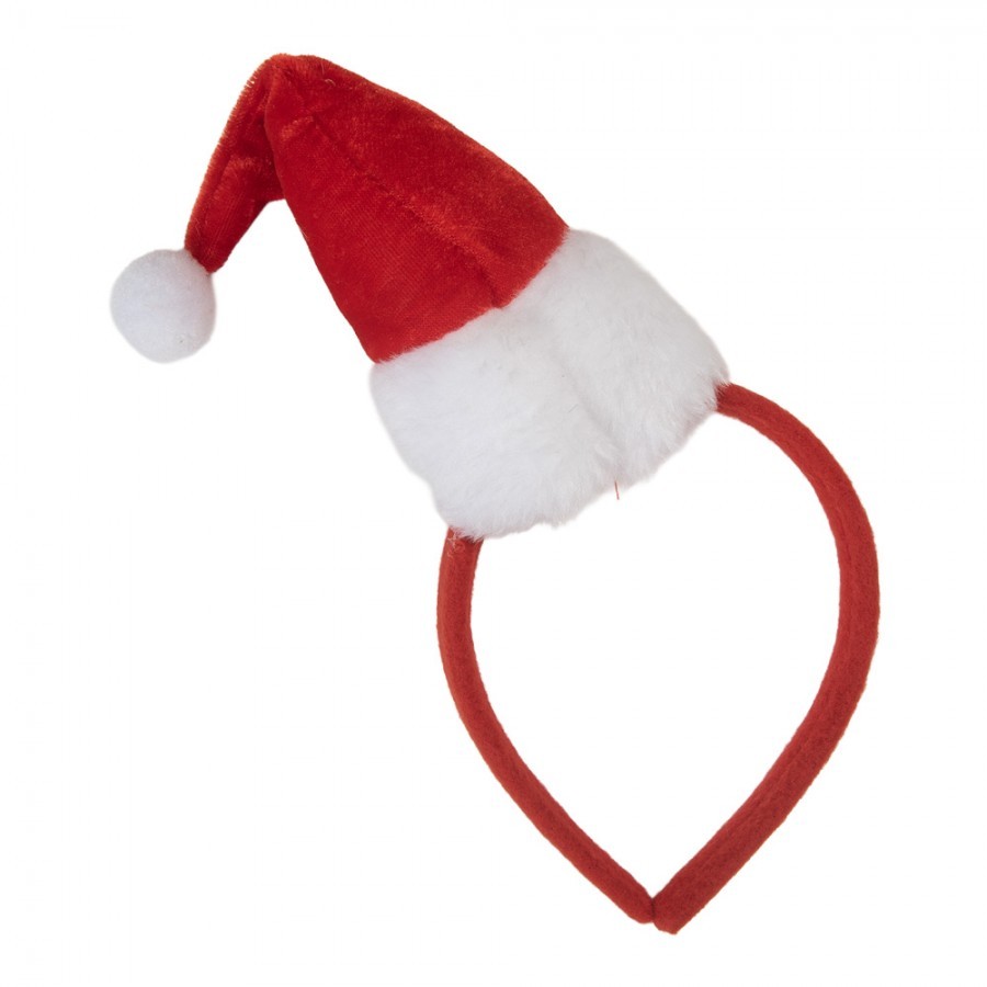 Christmas Headband 12x6x22 Cm Red Plastic - 12*6*22 cm