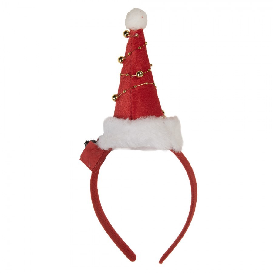 Christmas Headband 27 Cm Red Plastic - 12*7*27 cm