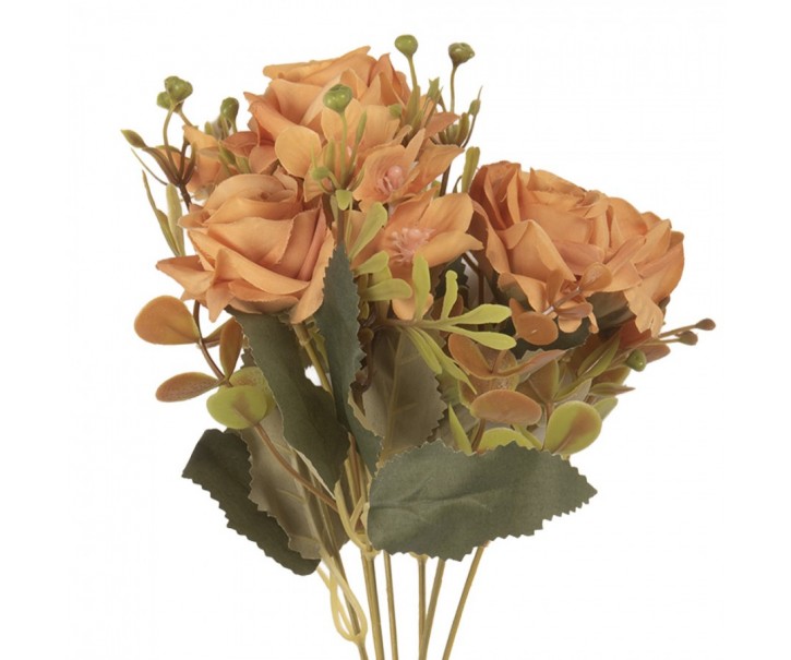 Artificial Flower 29 Cm Orange Plastic - 12*10*29 cm Clayre & Eef