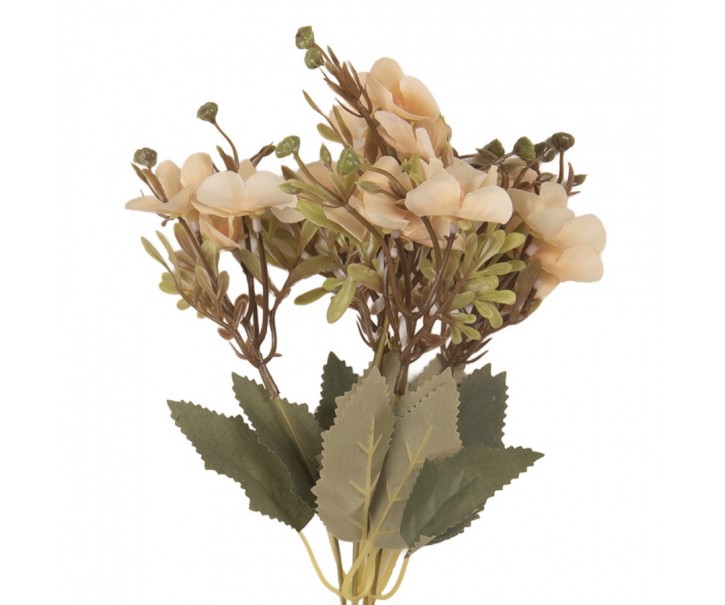 Artificial Flower 32 Cm Beige Plastic - 10*10*32 cm Clayre & Eef