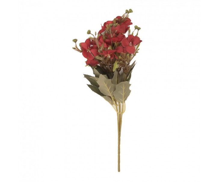 Artificial Flower 32 Cm Red Plastic - 10*10*32 cm Clayre & Eef