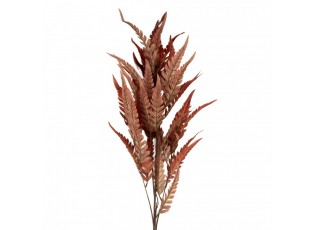 Dekorace umělá větvička s oranžovými listy - 12*12*98 cm