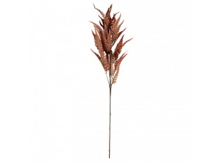 Dekorace umělá větvička s oranžovými listy - 12*12*98 cm