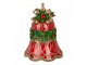 Christmas Decoration Figurine Bell ? 32x41 Cm Red Plastic - ? 32*41 cm Clayre & Eef