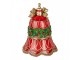 Christmas Decoration Figurine Bell ? 32x41 Cm Red Plastic - ? 32*41 cm Clayre & Eef