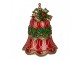 Christmas Decoration Figurine Bell ? 32x41 Cm Red Plastic - ? 32*41 cm Clayre & Eef