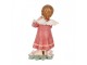 Decorative Figurine Angel 7x6x12 Cm Pink Plastic - 7.0 cm Clayre & Eef