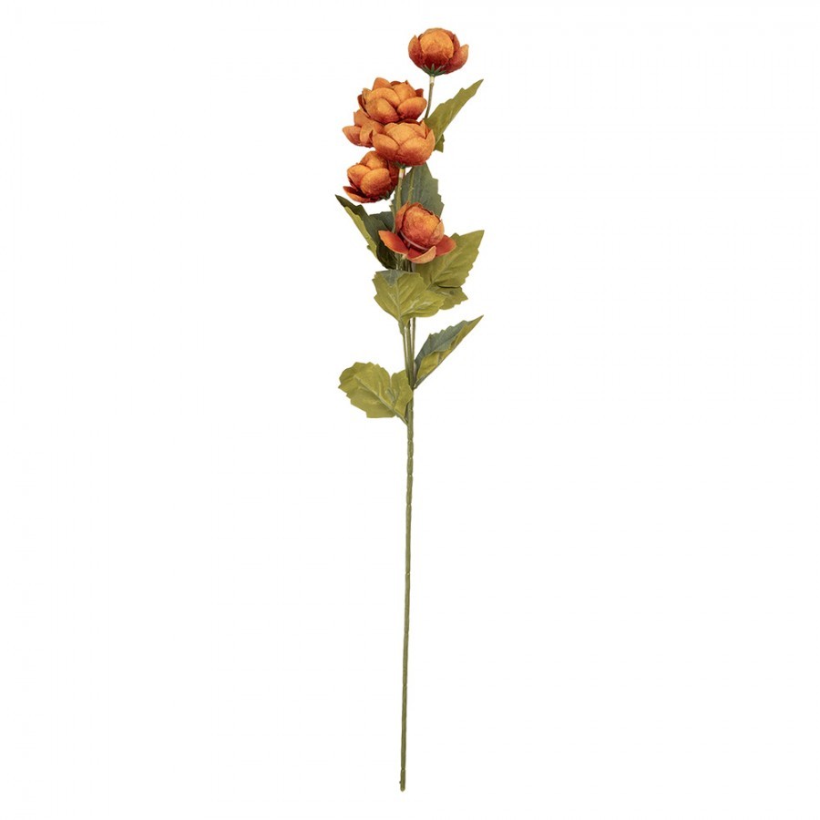 Artificial Flower 10x10x63 Cm Orange Plastic - 10*10*63 cm