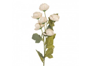Artificial Flower 10x10x63 Cm White Plastic - 10*10*63 cm