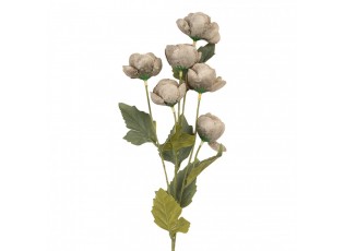 Artificial Flower 10x10x63 Cm Grey Plastic - 10*10*63 cm
