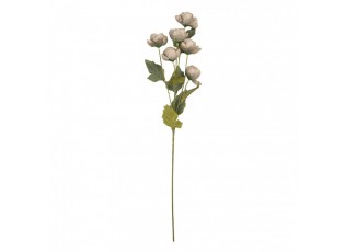 Artificial Flower 10x10x63 Cm Grey Plastic - 10*10*63 cm