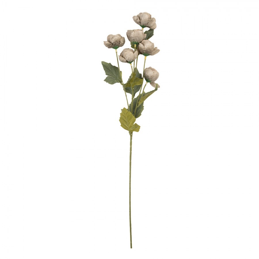 Artificial Flower 10x10x63 Cm Grey Plastic - 10*10*63 cm