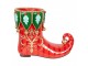 Christmas Decoration Figurine Boots 55x28x44 Cm Red Plastic - 55.0 cm Clayre & Eef