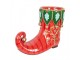 Christmas Decoration Figurine Boots 55x28x44 Cm Red Plastic - 55.0 cm Clayre & Eef