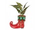 Christmas Decoration Figurine Boots 55x28x44 Cm Red Plastic - 55.0 cm Clayre & Eef
