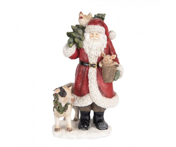 Dekorace Sante se zvířátky - 17*16*30 cm Clayre & Eef