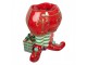Christmas Tree Stand Shoes 57x41x66 Cm Red Plastic - 57.0 cm Clayre & Eef