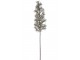 Zelená zasněžená dekorační větev borovice Pine Snowy - 110 cm J-Line by Jolipa