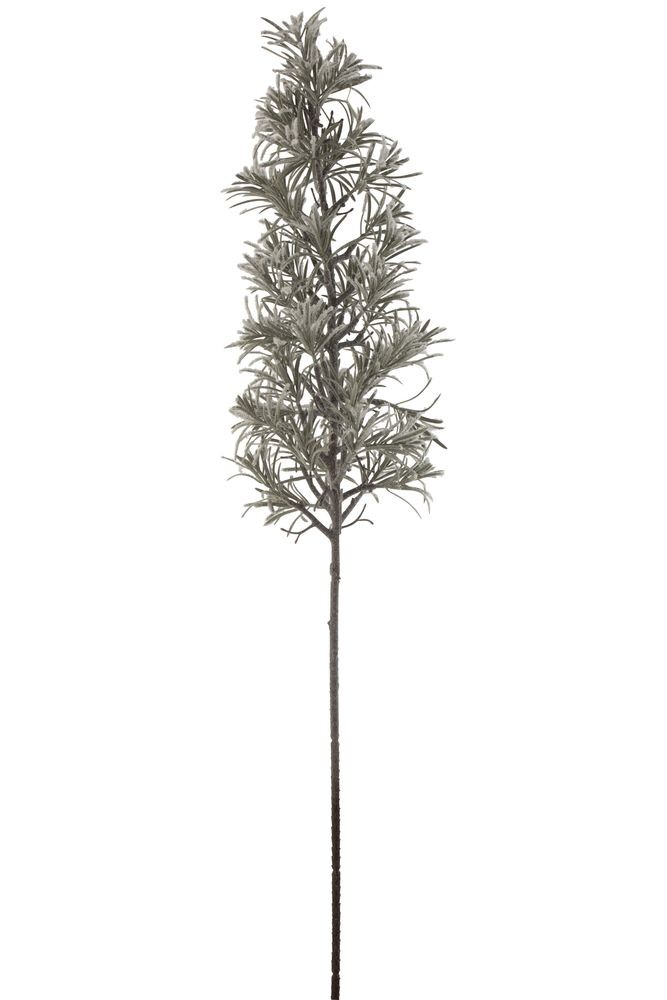 Zelená zasněžená dekorační větev borovice Pine Snowy - 110 cm
