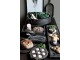 Granitový antik dřevěný servírovací podnos s uchy Tours Tray - 30*40 cm Chic Antique