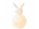 Bílá porcelánová lampa jelen Deer Led - Ø 13*23 cm J-Line by Jolipa