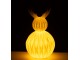 Bílá porcelánová lampa jelen Deer Led - Ø 13*23 cm J-Line by Jolipa